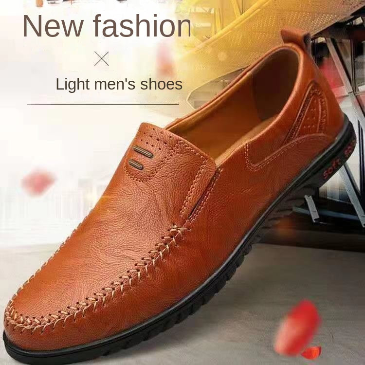 Încălțăminte casual din piele pentru afaceri pentru bărbați