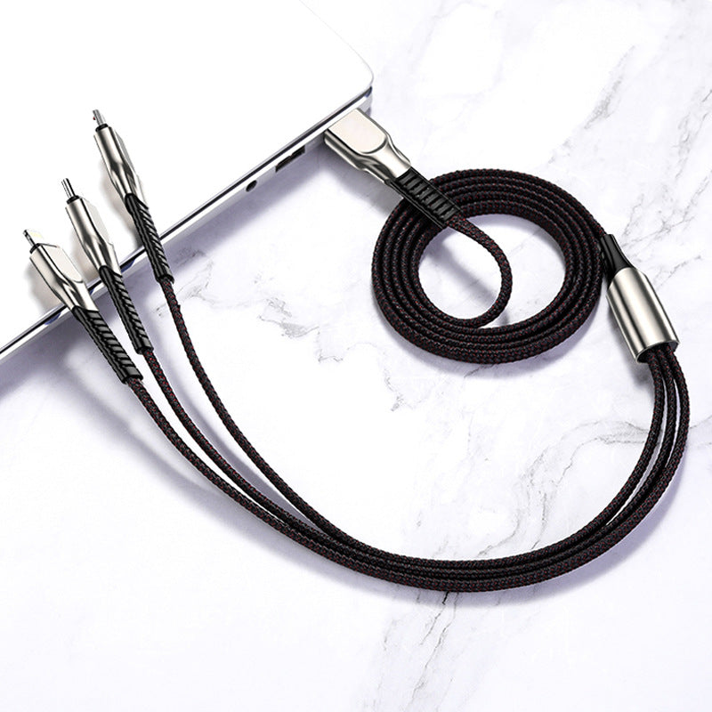 Cablu de date trei în unu pentru încărcare rapidă a telefonului mobil Apple Huawei Android
Cumpărați două, primiți unul gratuit
33lei cablul de incarcare