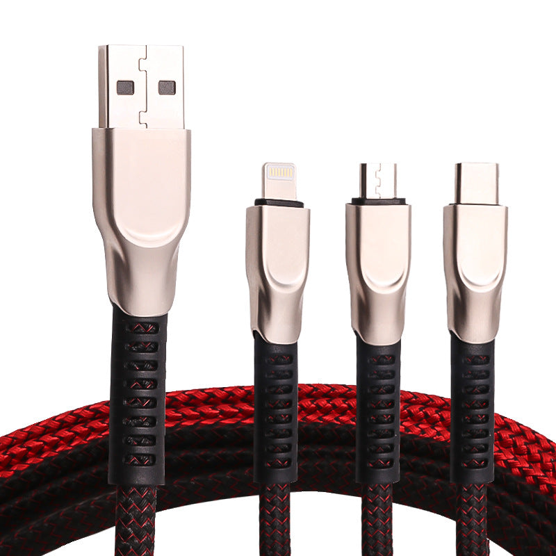 Cablu de date trei în unu pentru încărcare rapidă a telefonului mobil Apple Huawei Android
Cumpărați două, primiți unul gratuit
33lei cablul de incarcare