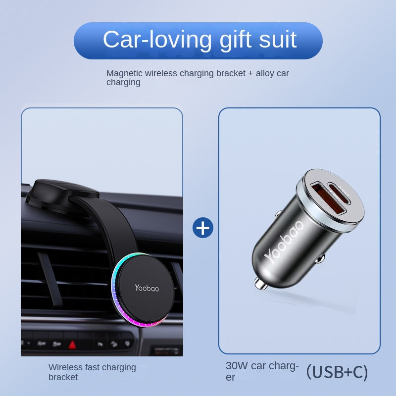 Încărcare Suport la bord Încărcător pentru mașină Flow Style Încărcare fără fir