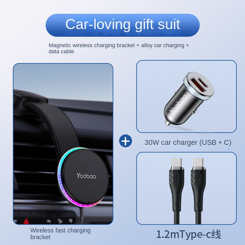 Încărcare Suport la bord Încărcător pentru mașină Flow Style Încărcare fără fir