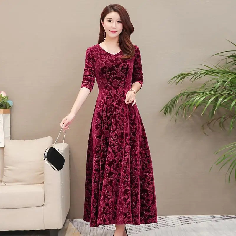 Toamnă și Iarnă De Înaltă Calitate Velvet