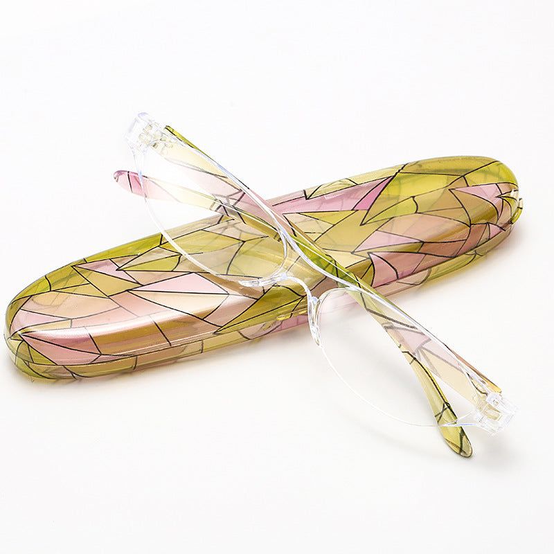 Ochelari de prezbioză de modă Ochelari de prezbioză portabili ultra-ușori cu lumină albastră