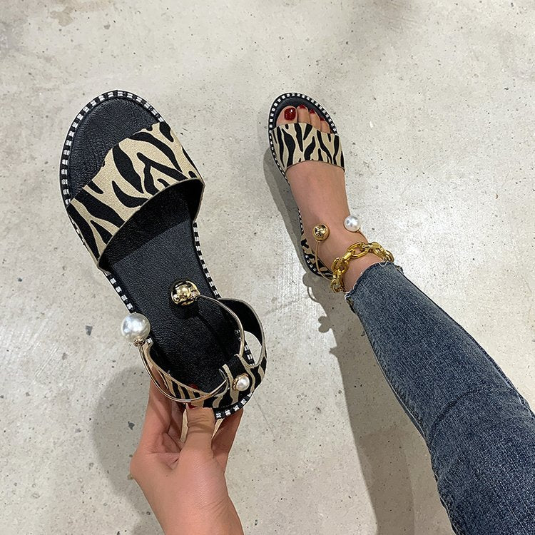 Sandale Four Seasons Cataramă simplă FlaPearl